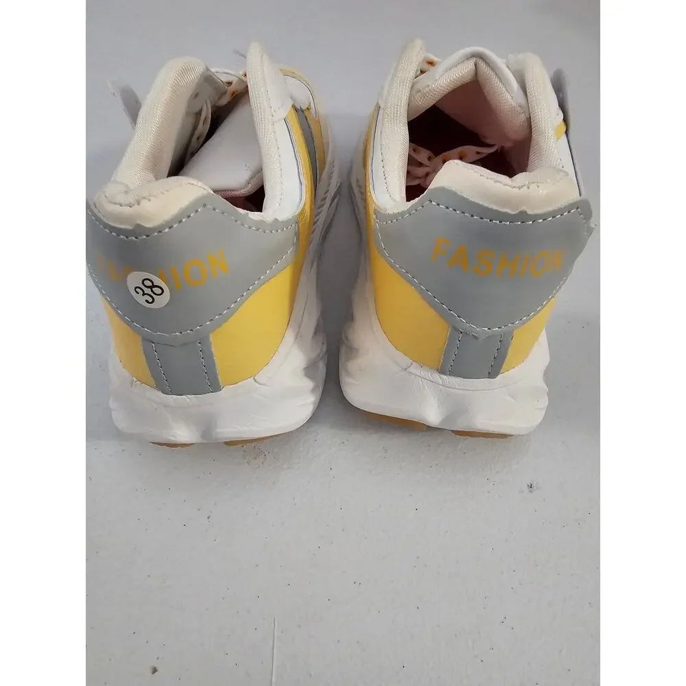 NWOB Women's Lace-up Sneakers size EU38 US 7-7.5